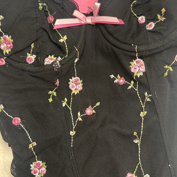 NWT Dolls Kill Sugar Thrillz I’m Baby Mini Slip Dress Sz S - Picture 5 of 15